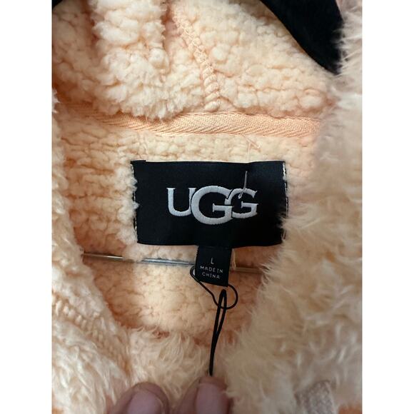 UGG LOYRA Sherpa hoodie L NWT - Picture 6 of 8